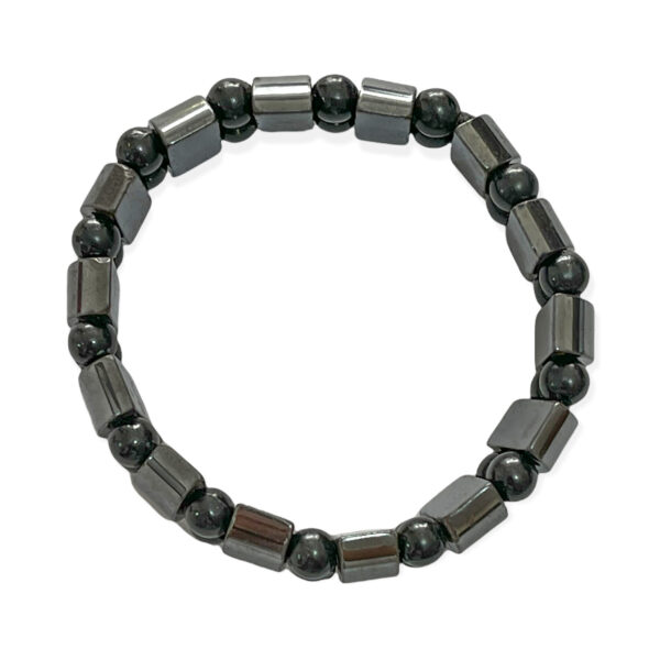 Pulsera Hematita + Esfera Negra 13mm - Image 2
