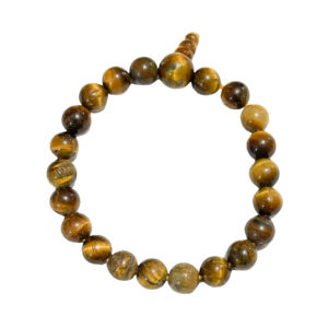 Pulsera Ojo de Tigre Esfera 8mm