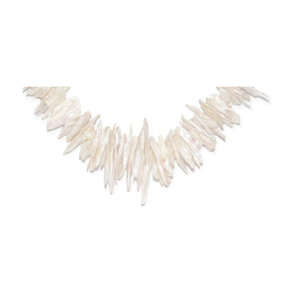 Collar Perla Biwa Plana 22-25mm - Image 2
