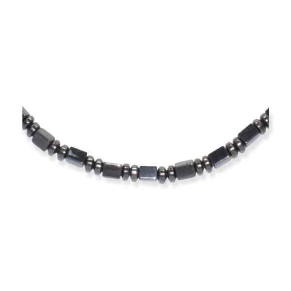 Collar Hematita Cubo + Disco 5mm - Image 2