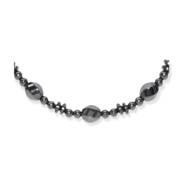 Collar Hematita Twist + Esfera + Disco 8mm - Image 2