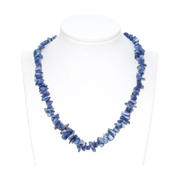 Collar Sodalita Chips Azul Oscuro 9-12mm
