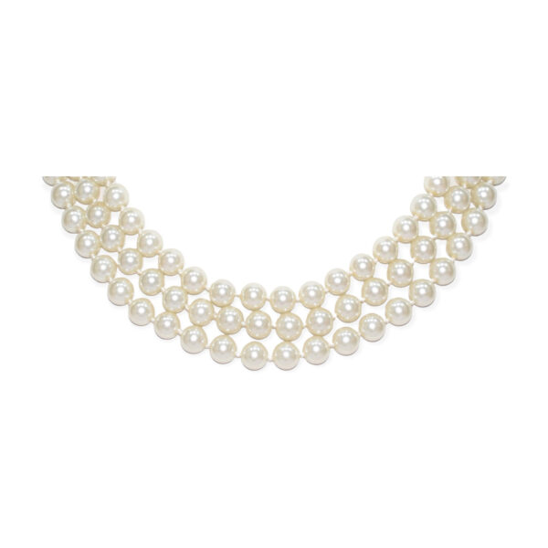 Collar Perla Shell Esfera Blanco 8mm - Image 2