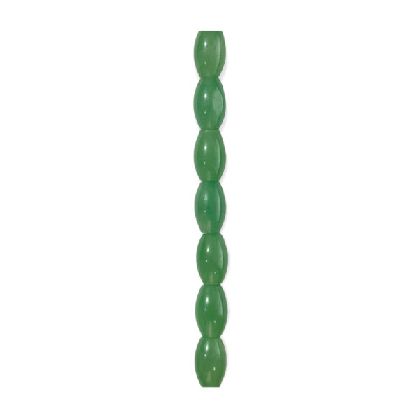 Ágata Óvalo Verde Claro 8x14mm