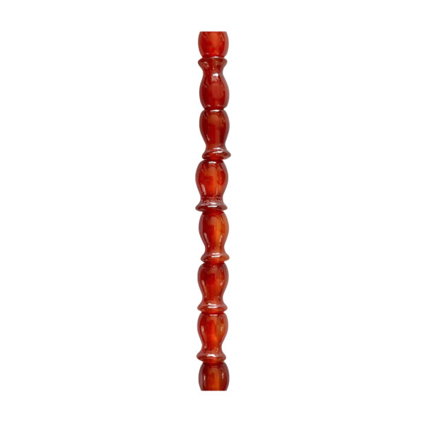 Ágata Jarritas Rojo Oscuro 9x14mm