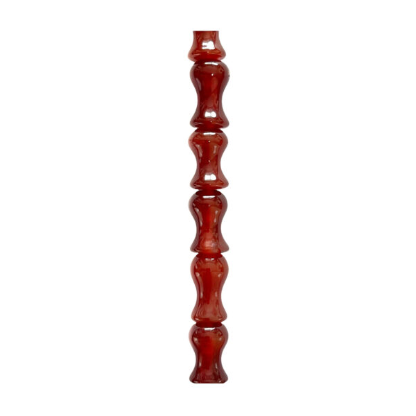 Ágata Jarritas Rojo Oscuro 11x17mm