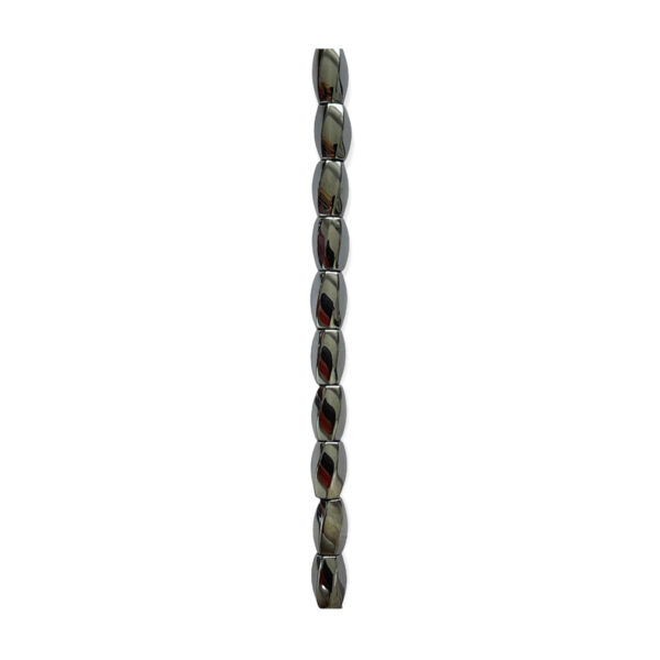 Hematita Twist 6x10mm