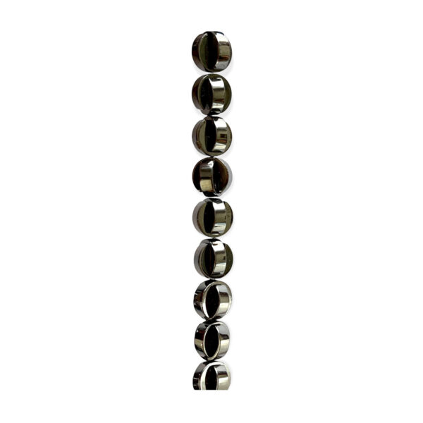 Hematita Discos Acoplados 10mm