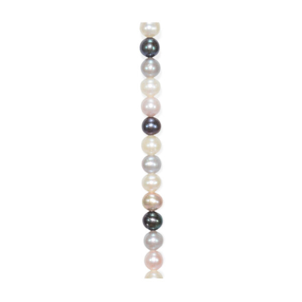 Perla Semiesférica Multicolor 6-6.5mm