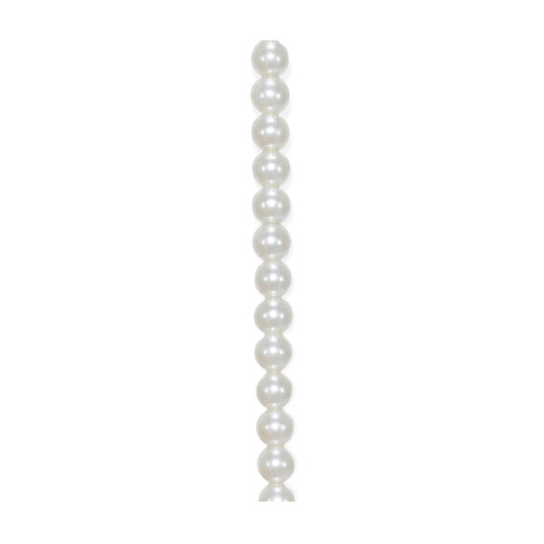 Perla Shell Blanca 6mm