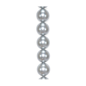 Perla Shell Gris Plata 14mm